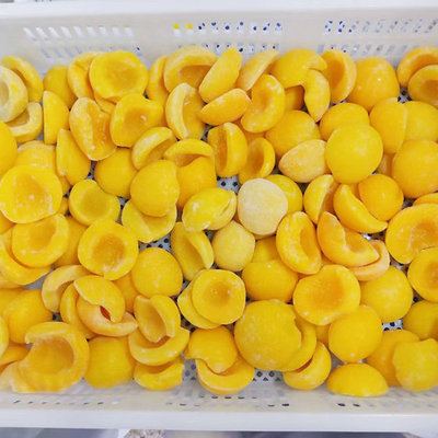 Top Quality 10KG Bulk Frozen Yellow Peach Halves - Ideal for Canned & Export Use