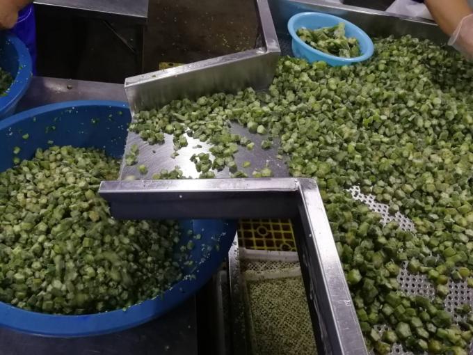 Chińska dostawa Najlepsza jakość Dobra cena Iqf Zamrożone warzywa Cała Okra Gumbo 5