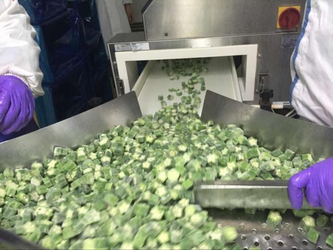 Chińska dostawa Najlepsza jakość Dobra cena Iqf Zamrożone warzywa Cała Okra Gumbo 4