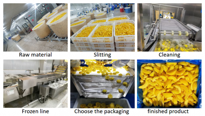 Najwyższej jakości 10KG mrożone poł&oacute;wki brzoskwini ż&oacute;łtej - Idealne do konserwowania i eksportu 3