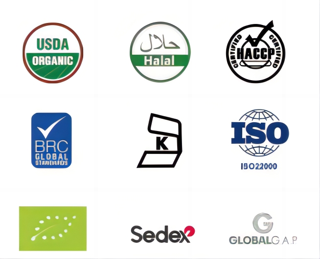 Cena Fabryczna Gorących Produkt&oacute;w Biały Kolor Certyfikaty BRC HACCP Mrożone Warzywa IQF Organiczny Czosnek 6