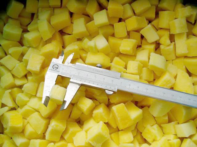 Zamrożone plasterki mango 1