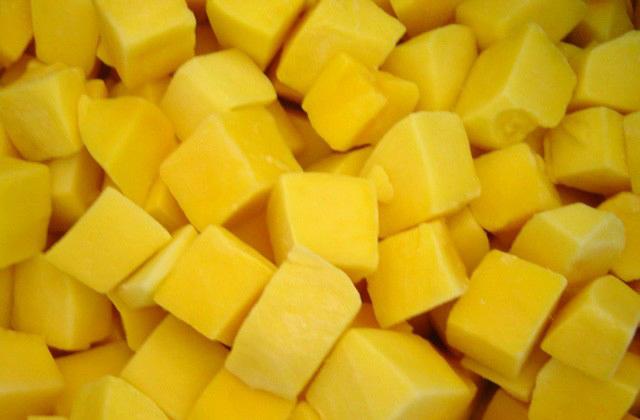 Zamrożone plasterki mango 2