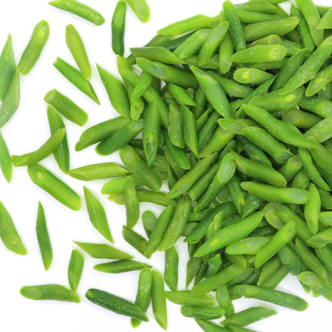 Sprzedaż bezpośrednia z fabryki w Chinach Mrożone warzywa IQF Mrożona fasolka szparagowa cięta OEM lub ODM Design 1