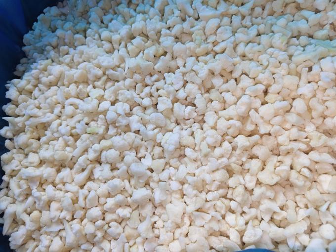 Chińska klasyczna kalafior cena fabryczna kalafior HACCP BRC certyfikowany naturalny smak organiczny IQF zamrożony kalafior 1
